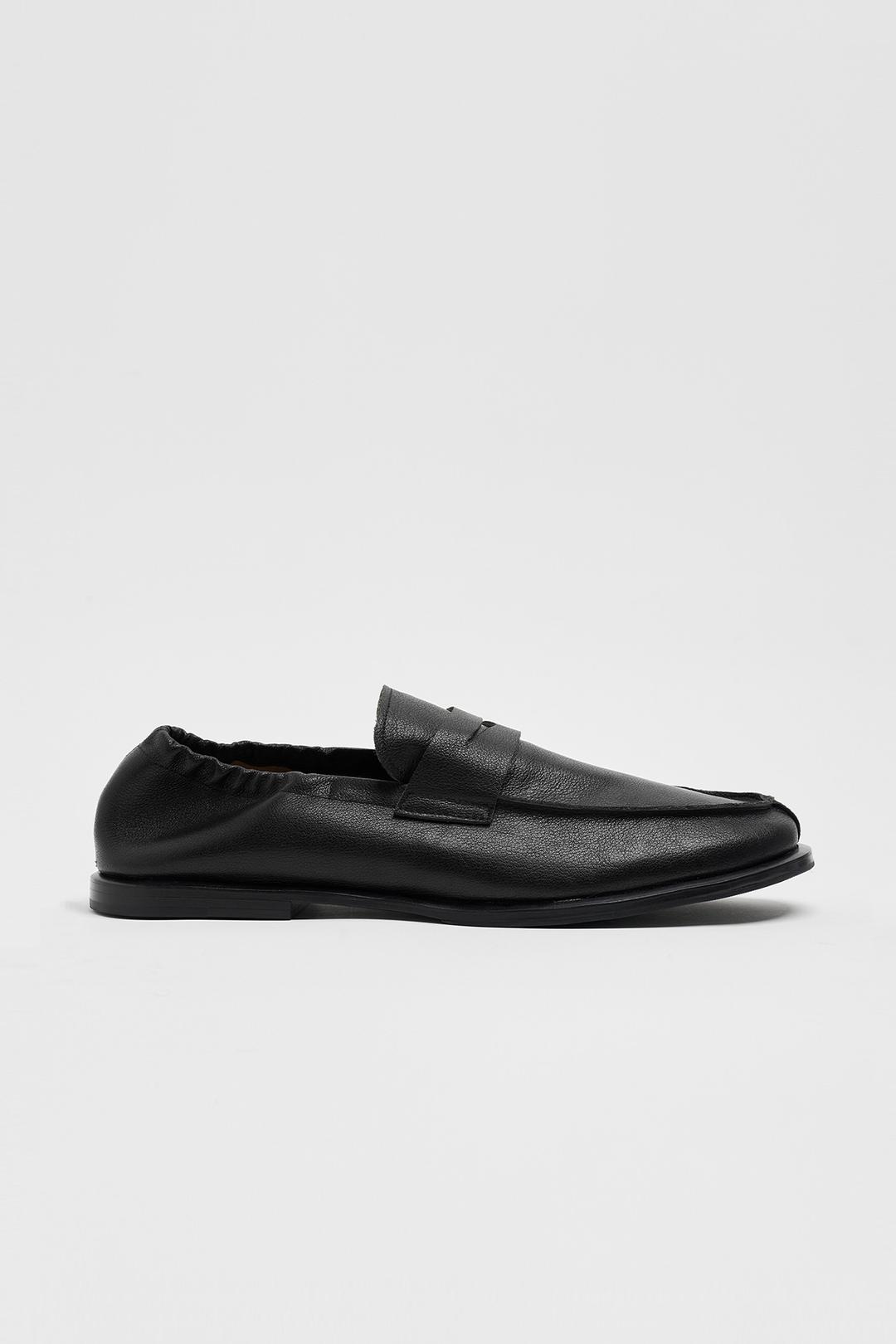 UNIFORM Flat Loafer Black