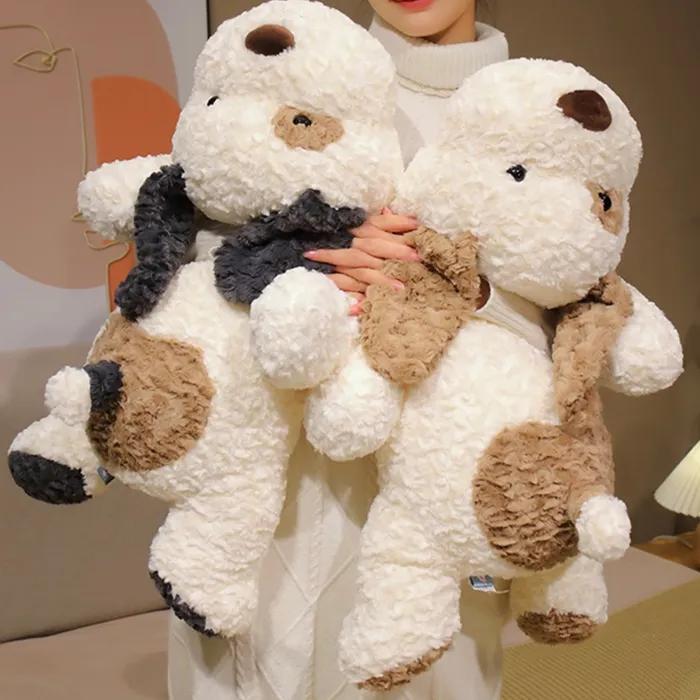 bookaz 쭈까쭈까 부클 바둑이 댕댕이 바디필로우 꿀잠 애착 인형 쿠션 베개