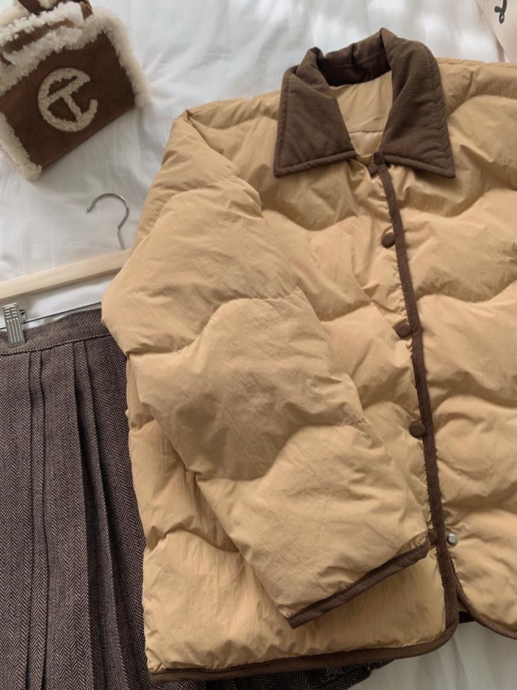 [한정수량] 초코 덕다운 100 패딩 점퍼