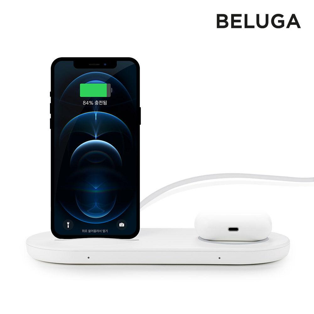 벨루가 하이웨이브 30W 듀얼 고속 무선 충전기