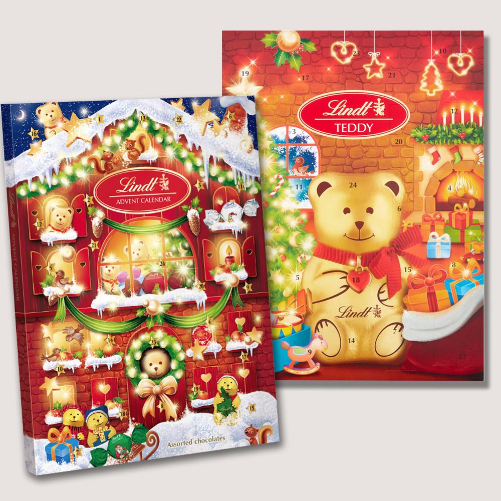 린트 어드벤트 캘린더 테디베어 크리스마스 초콜릿 달력 2022