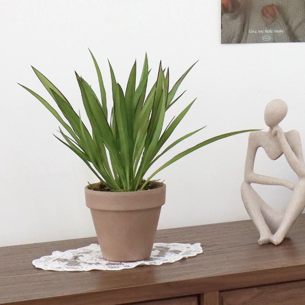 [송트리SONGTREE] 맥문동 부쉬 조화 화분식물