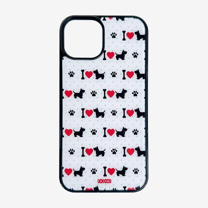 I LOVE DOG phone case (글라스 / 맥세이프 글라스 케이스)