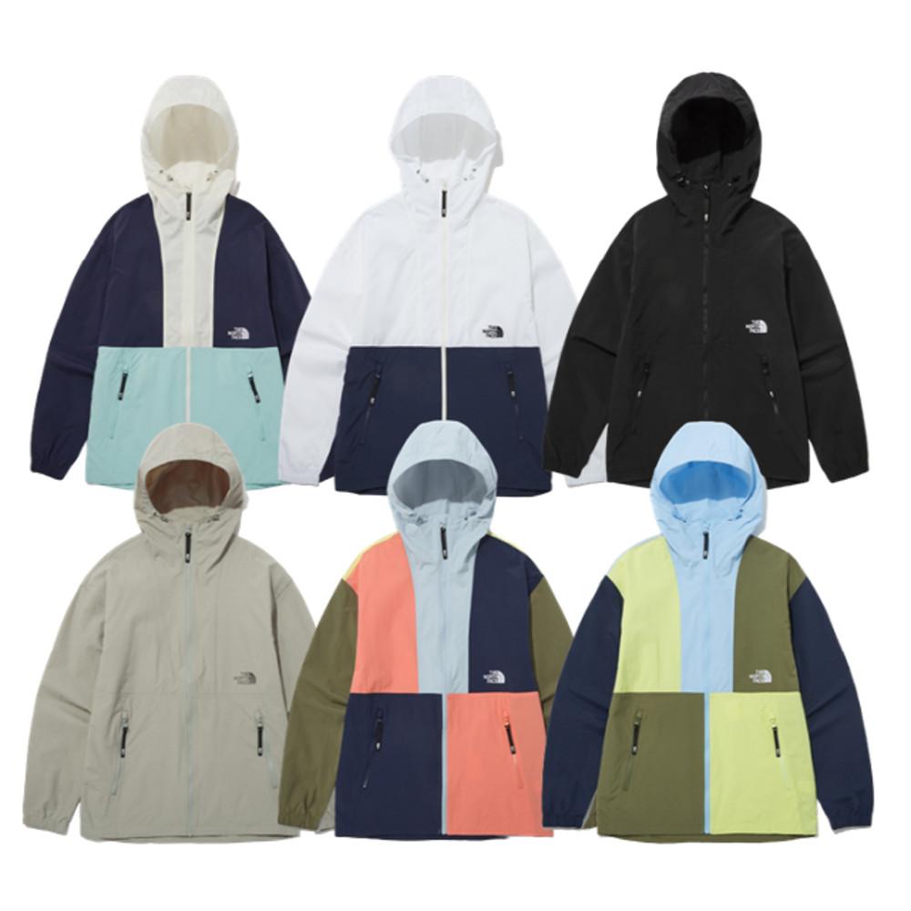 노스페이스 바람막이 남성 여성 봄 여름 오버핏 익스플로링 윈드 자켓 NJ3BP10