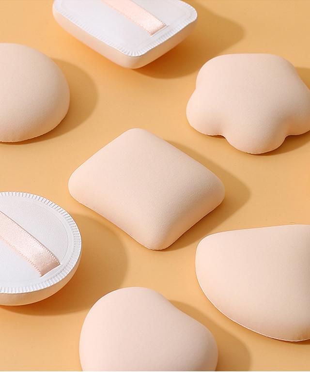 아기 궁둥이 모찌 퍼프 10개세트(케이스포함)