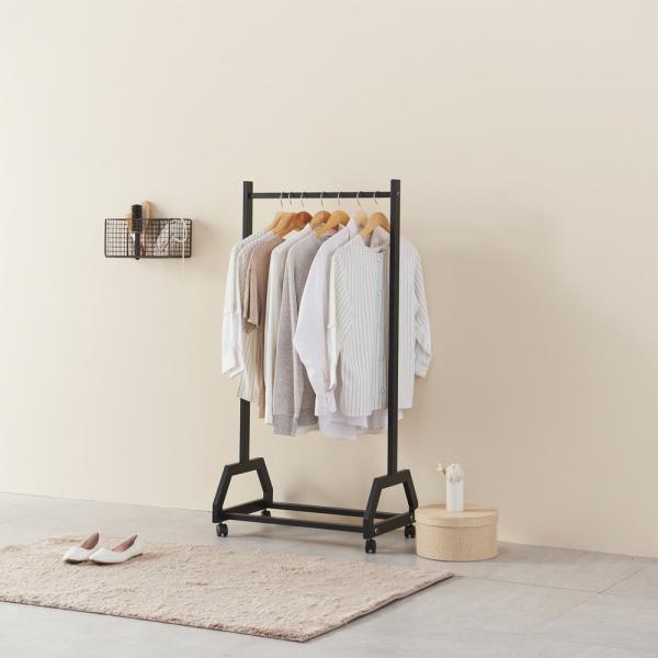 볼드 홈쇼핑행거 원룸 바퀴달린 미니 틈새 이동식 행거