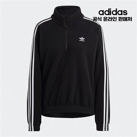 아디다스 여성용 플리스 하프집 PB GN2864