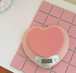 하트 베이킹저울 전자저울 홈카페