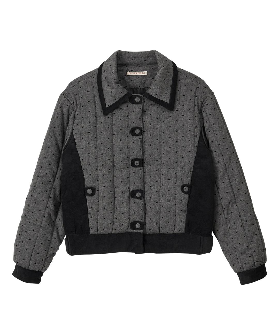 Groovy Quilting Jacket-Black