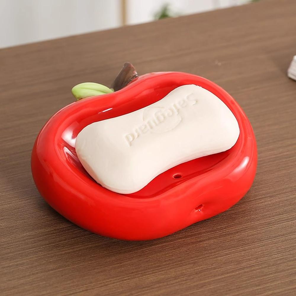 통통 애플 물빠짐 비누 케이스 받침 비누곽