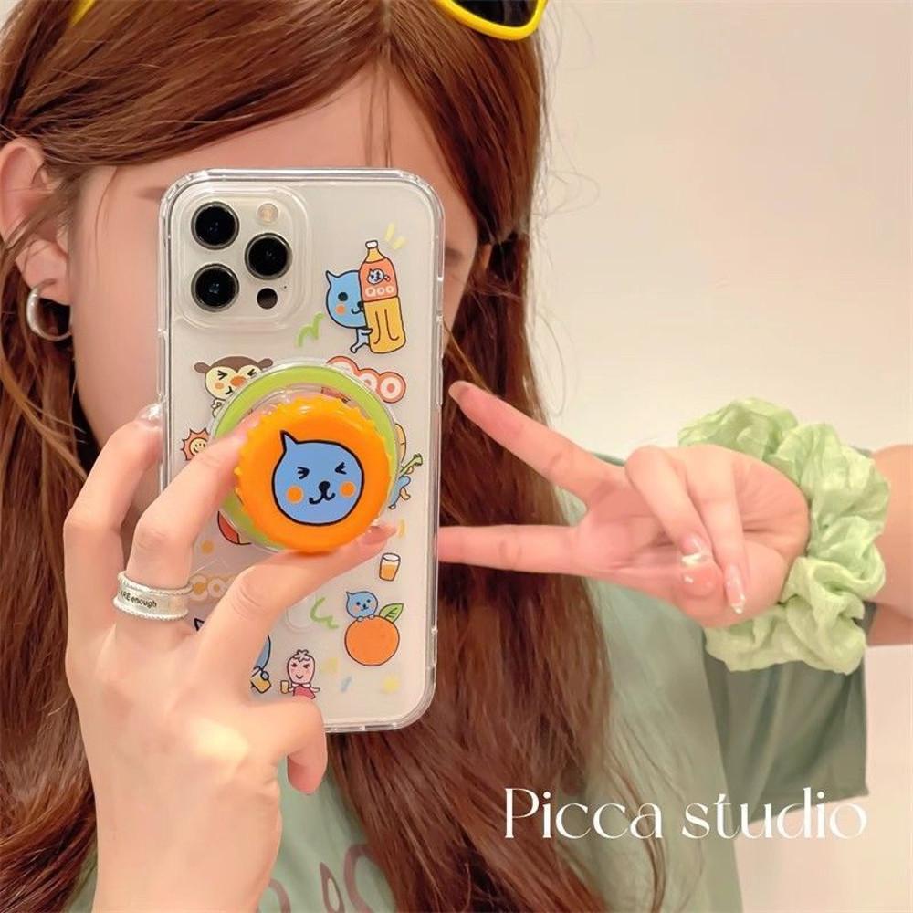 Qoo 쿠우쿠우 맥세이프 톡 아이폰케이스 세트 클리어