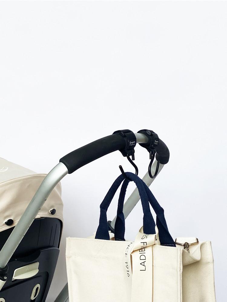 오가닉팩토리 메탈유모차걸이(2P) 유모차고리 홀더 악세사리