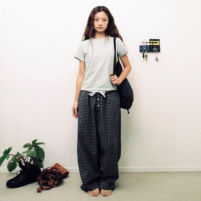 PAJAMA LOUNGE PANTS [NAVY]