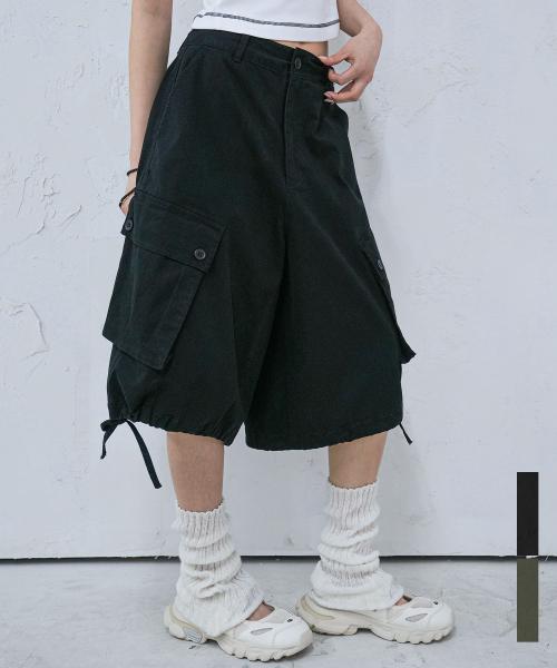 Matte Bermuda Cargo Shorts - 2COL