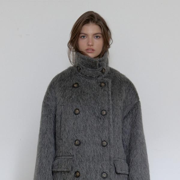 WINTER HAZE COAT (CHARCOAL)