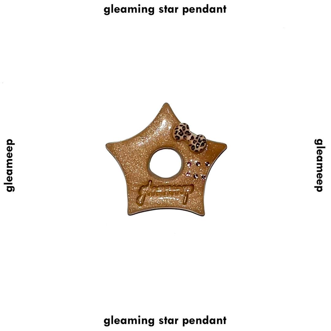 gleaming star kitty pendant [beige]