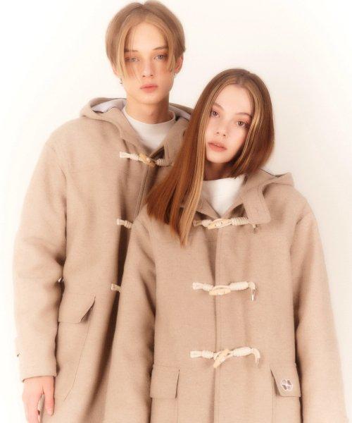CHARMS DUFFLE WOOL COAT BE