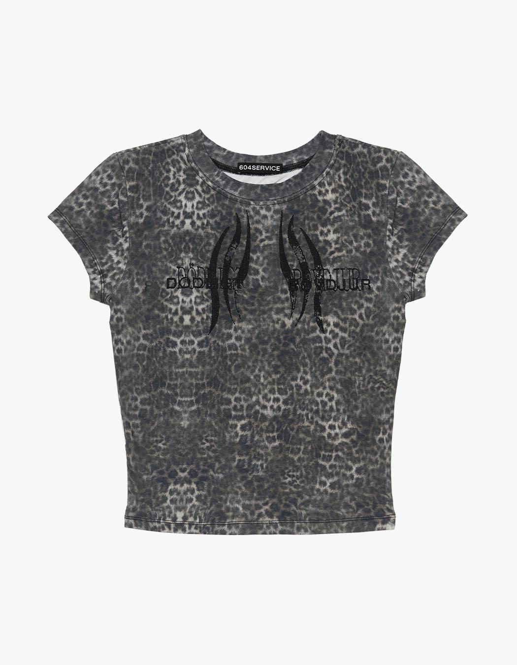 Leopard Baby-Sized T Shirt - Multi