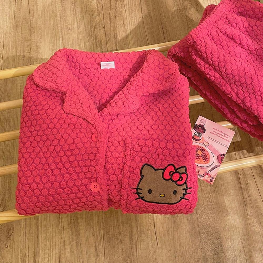 키티 겨울 잠옷세트