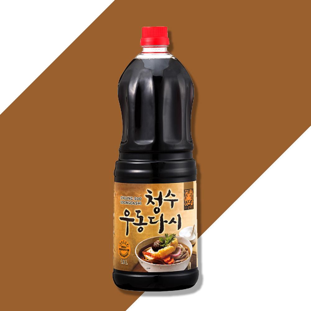 청수식품 우동 다시 1.8L [원산지:상세설명에 표시]