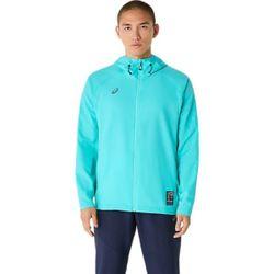 아식스 맨즈 드라이 액티 모션 크로스 후디 재킷 2031E980.402 - 블루