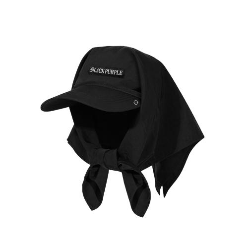 후드 쉐이드 반다나 캡 Hooded Shade Bandana Cap_BLACK