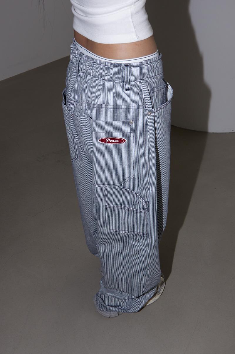 HIKORI STRIPE CARPENTER DENIM