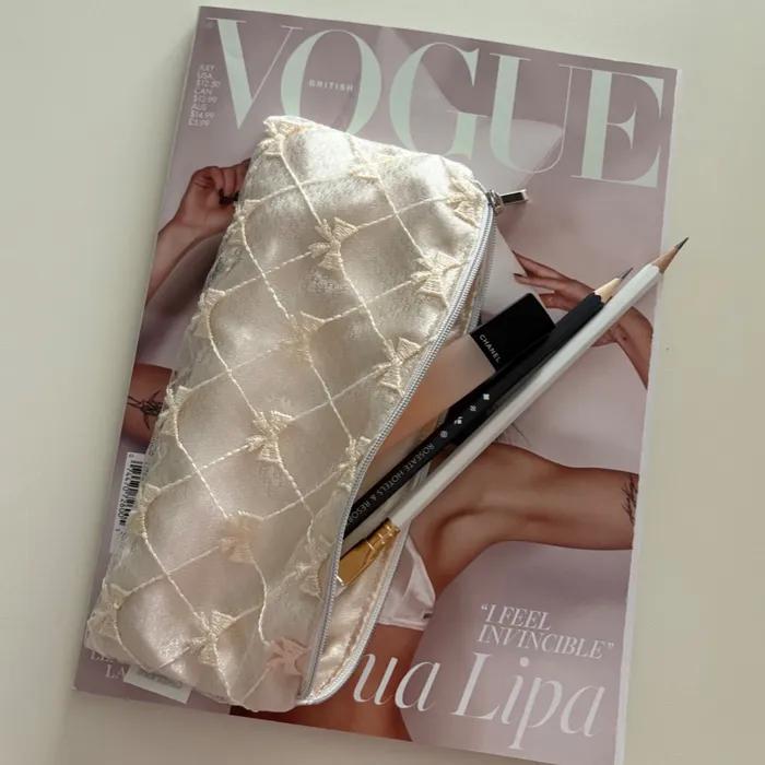 Satin Ribbon Pencil Case