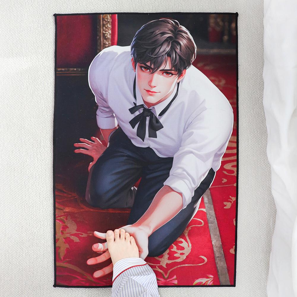 굴뚝강아지 집사 공주님 발매트 러그 대형 원룸