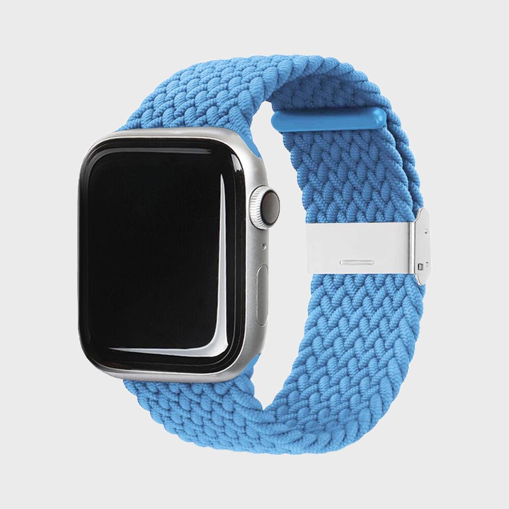 애플워치 루프 밴드 브레이드 스트랩 아쿠아블루