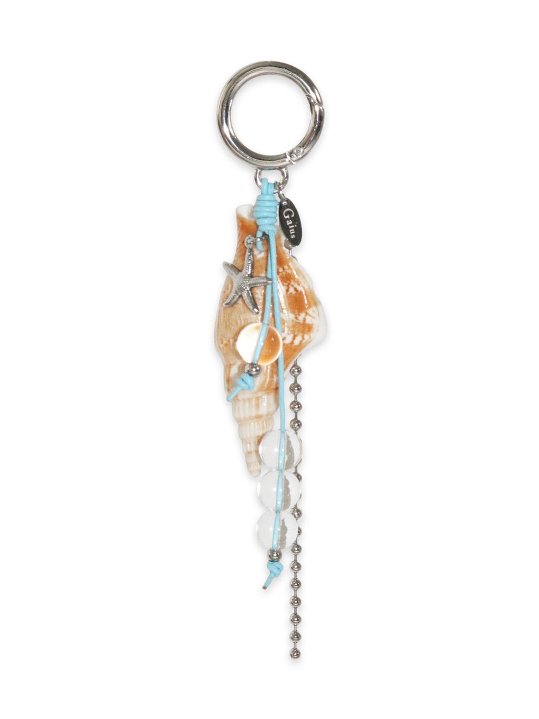 소라와 포말 keyring (sky blue)