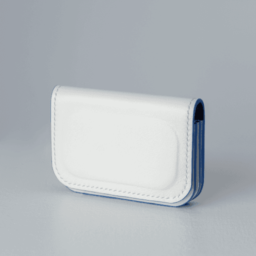 MOMO WALLET WHITE/BLUE