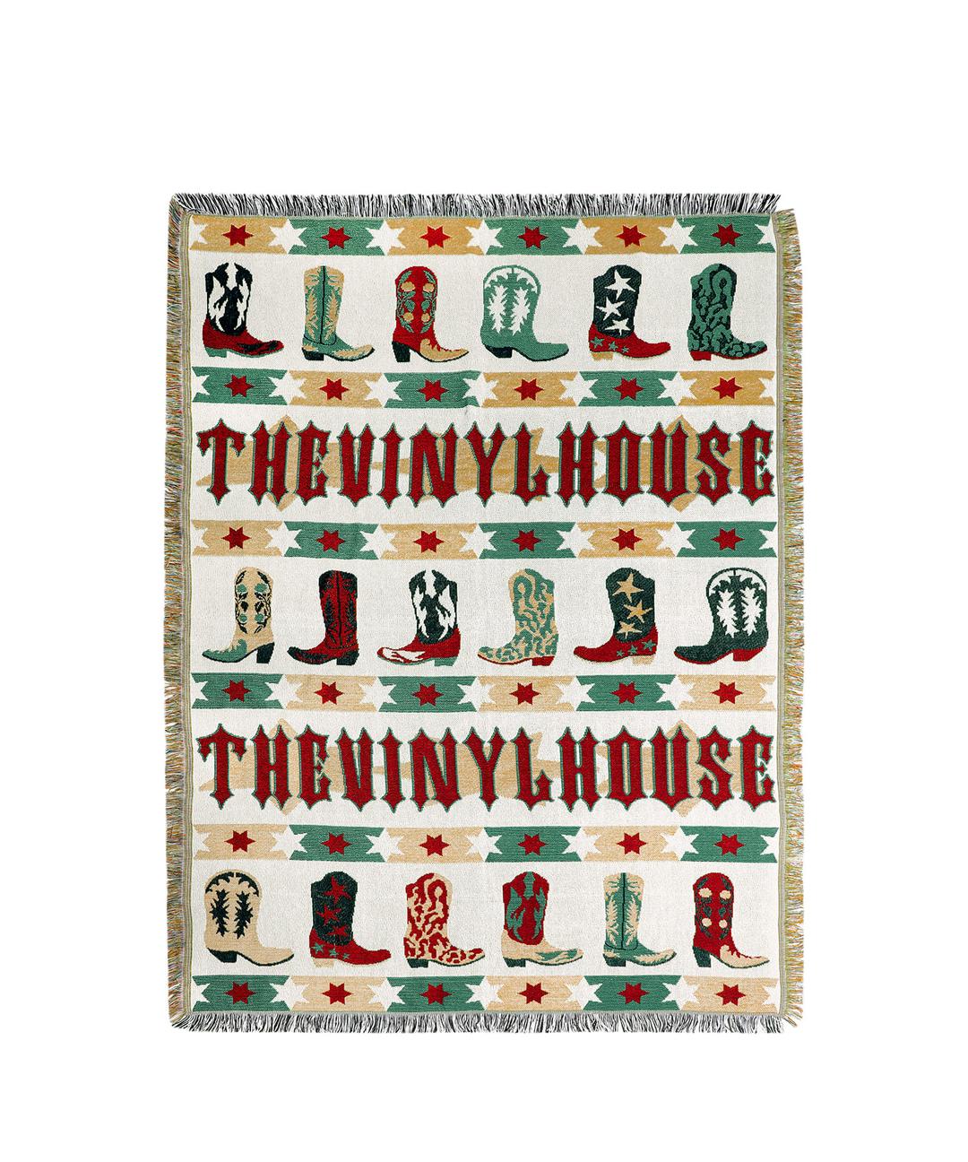 COWBOY BOOTS BLANKET MIX