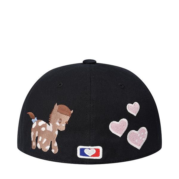 PONY EMBROIDERY CAP (NAVY)