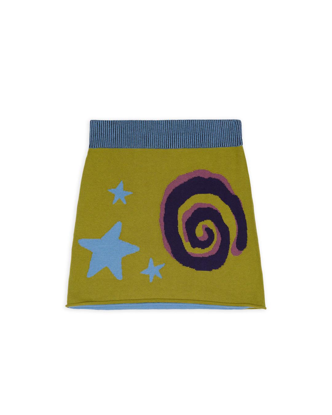 Buggin' Out Neppy Mini Skirt - Olive - XS