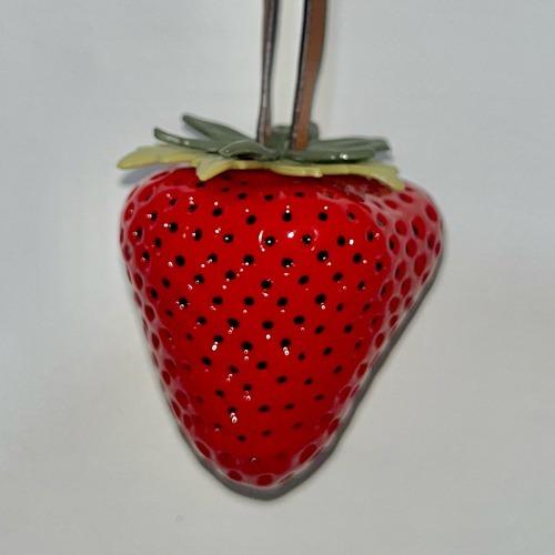 왕딸기 키링 (레드)