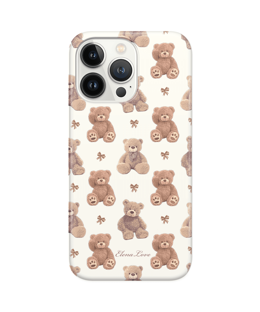 [Hard case] Hello, bear! (beige) 하드케이스