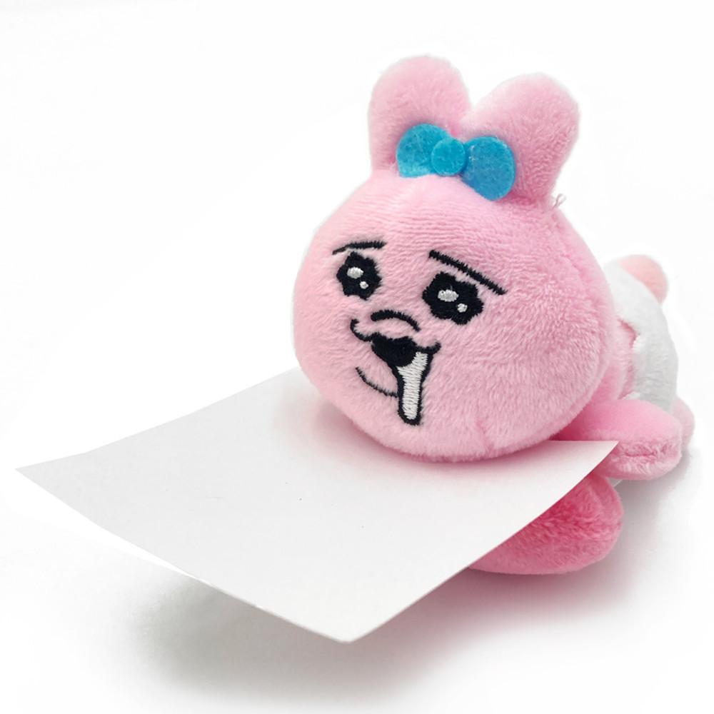 오판츄우사기 봉제 인형 마그넷 집게 클립 하트/빤쮸토끼