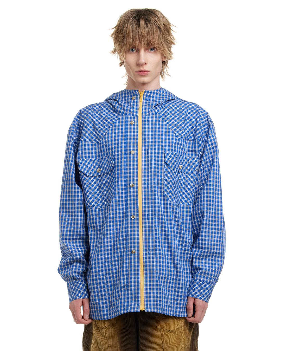 HOODED SHIRT JACKET - S