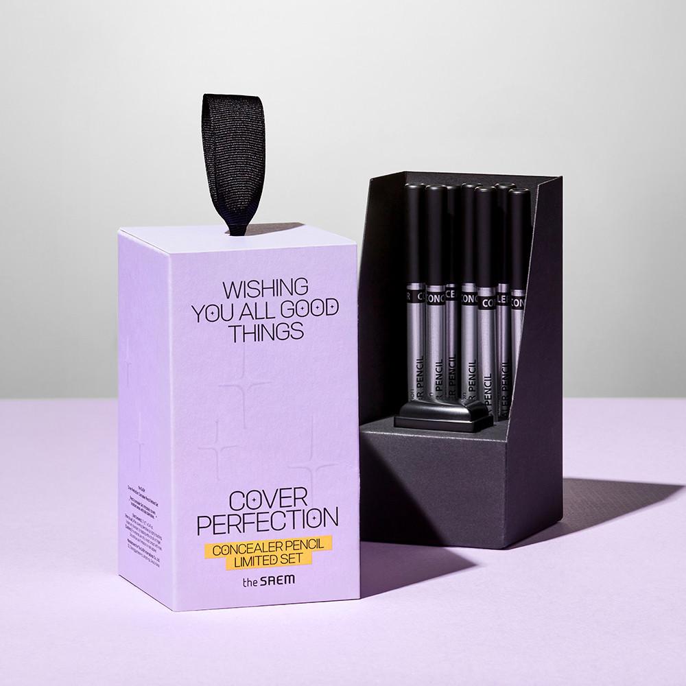 더샘 커버 퍼펙션 컨실러 펜슬 풀컬러 세트 (7colors)