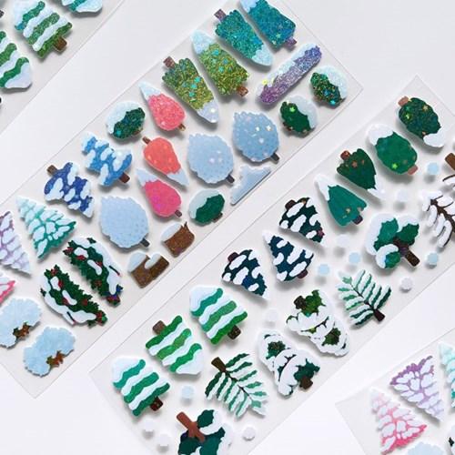 겨울나무 씰스티커