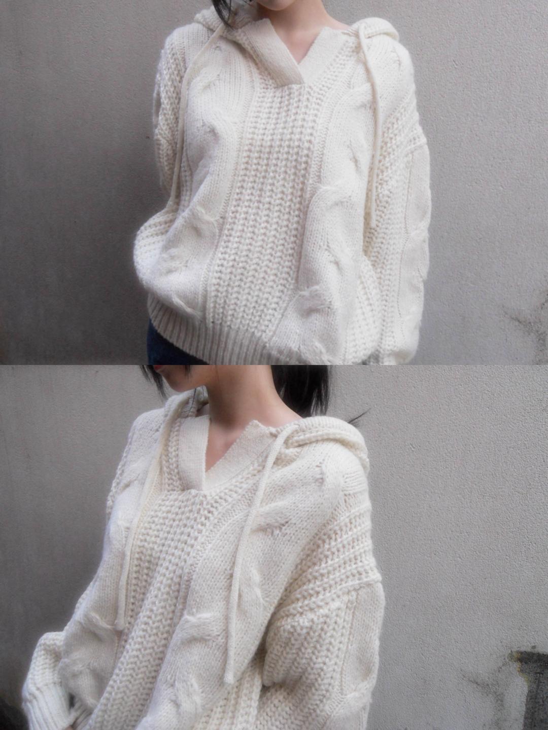momo hood knit