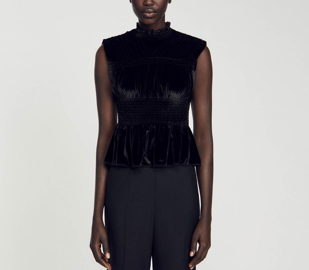 스모크 벨벳 탑