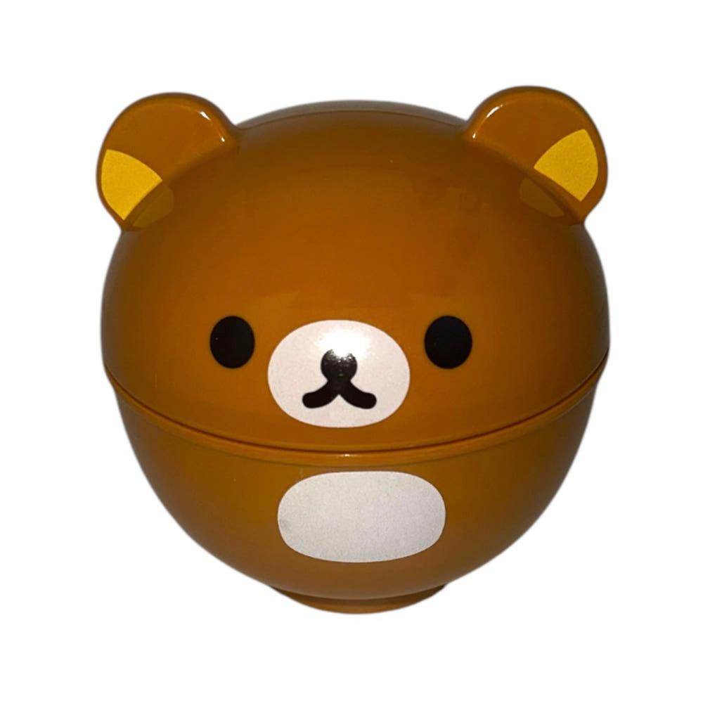 리락쿠마 돈부리 플라스틱 그릇