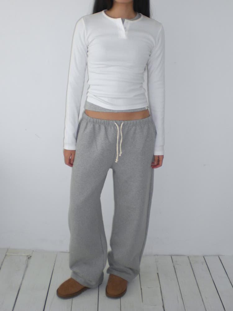 토피넛 스웻 팬츠