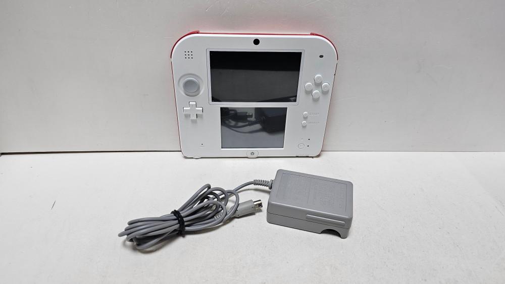 [중고] N2DS / 닌텐도 2DS 식빵 화이트X레드 정발 (충전기 일판 정품)