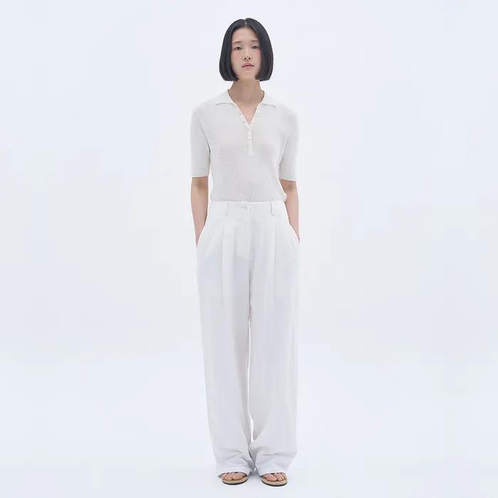 Cabin Breeze Linen Pants (Ivory)