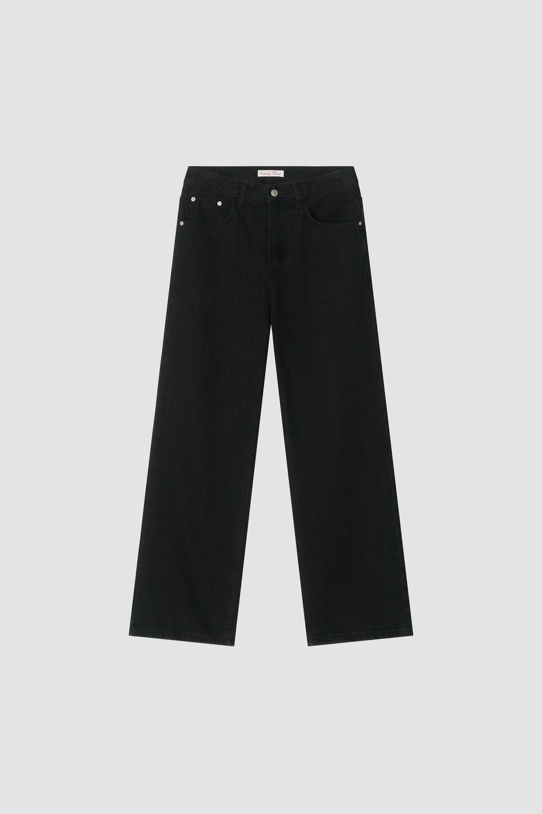 Mog Black Denim Pants