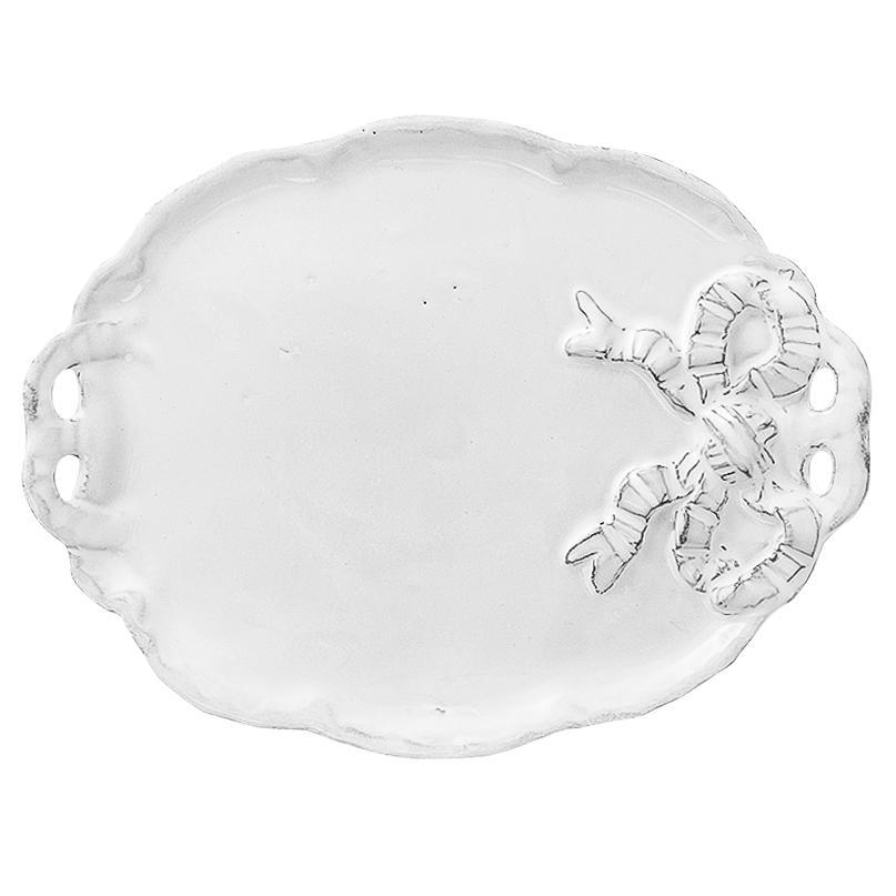 Marie-Antoinette platter with handle - M (17x21cm)