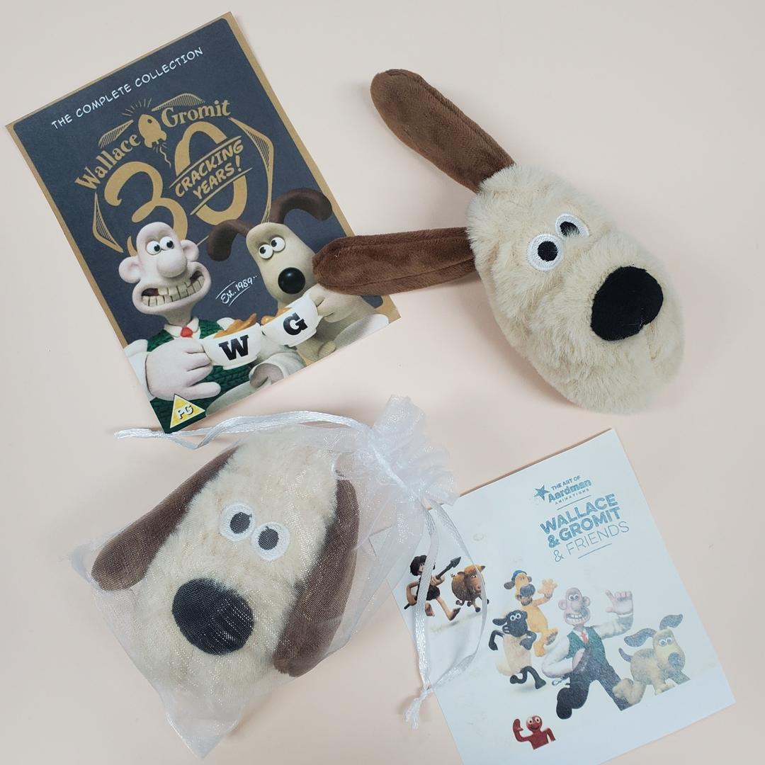 왕 큰 그로밋 인형 그립톡 월레스 앤 그로밋 스마트폰 그립 그립톡